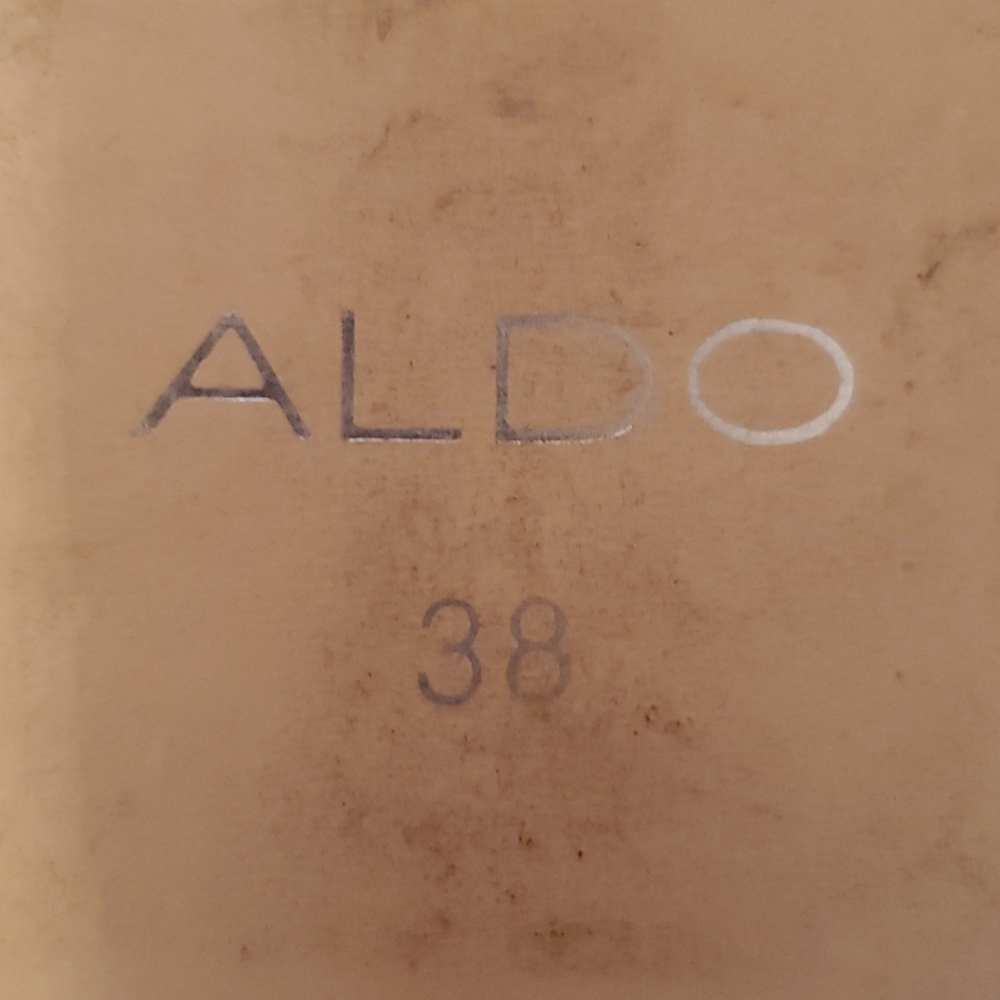 Aldo Rhinestone Sandals 38 - Picture 9 of 9